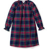 Delphine Nightgown, Windsor Tartan - Pajamas - 1 - thumbnail