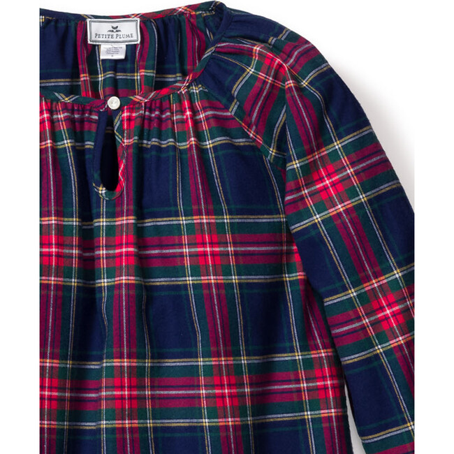 Delphine Nightgown, Windsor Tartan - Pajamas - 3