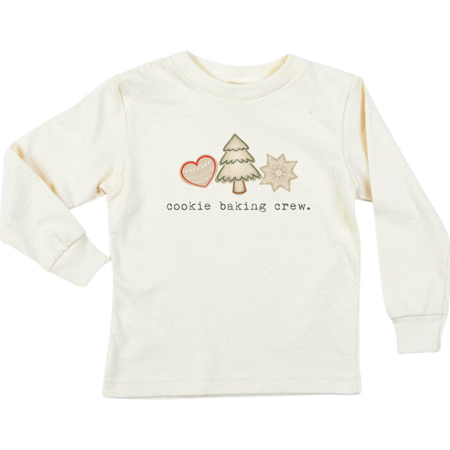Cookie Baking Crew Organic Kids T-Shirt, Long Sleeve