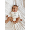Little Elf Organic Baby Bodysuit, Long Sleeve Olive - Onesies - 4