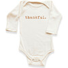 Thankful Organic Bodysuit, Long Sleeve - Onesies - 5