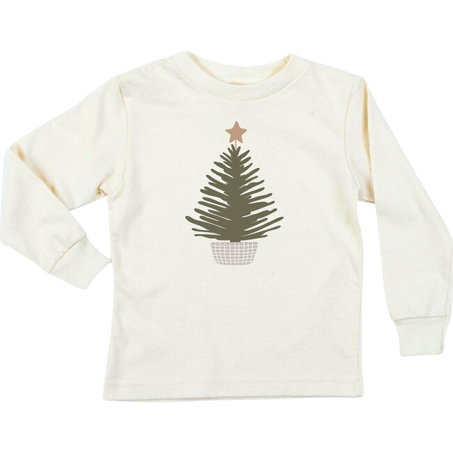 Holiday Tree Organic Kids T-Shirt, Long Sleeve