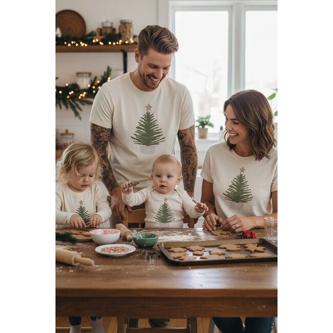Holiday Tree Organic Kids T-Shirt, Long Sleeve