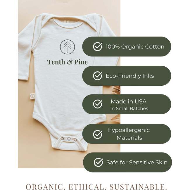 Skeletons Organic Bodysuit, Long Sleeve - Onesies - 6