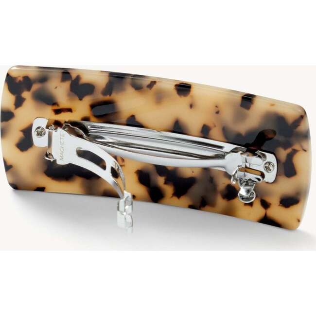 Jumbo Box Barrette, Blonde Tortoise