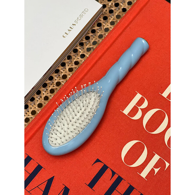 N.04 The Small Massaging Detangling Hair Brush THE MIRACLE, Light Blue