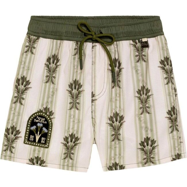 Nick Kids’ Swim Trunks, White