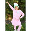 Golf Flag Bobble Hat, Pink - Hats - 2