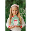 Velvet Bow Headband, Red - Headbands - 2 - thumbnail