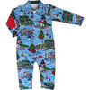 Harborside Boys Romper, Blue - Rompers - 1 - thumbnail
