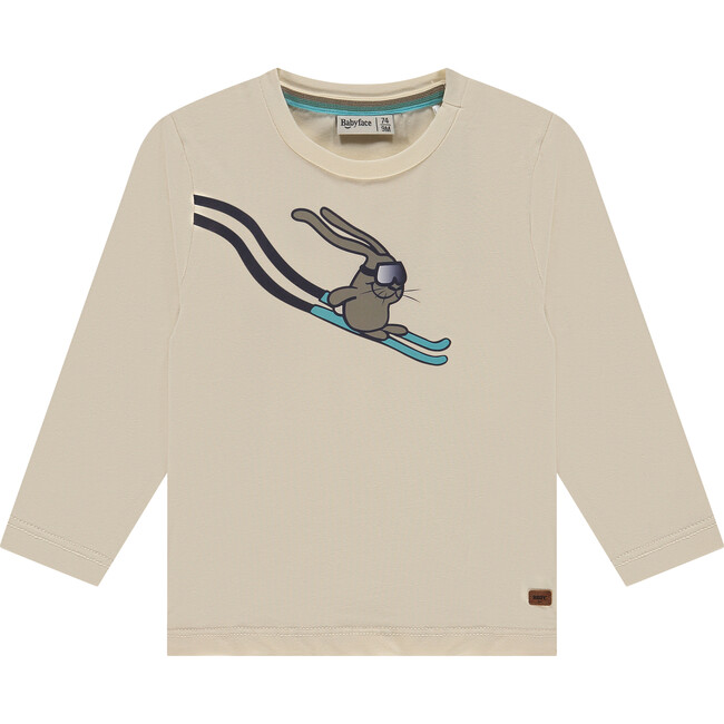 Ski Rabbit Long Sleeve, Ivory