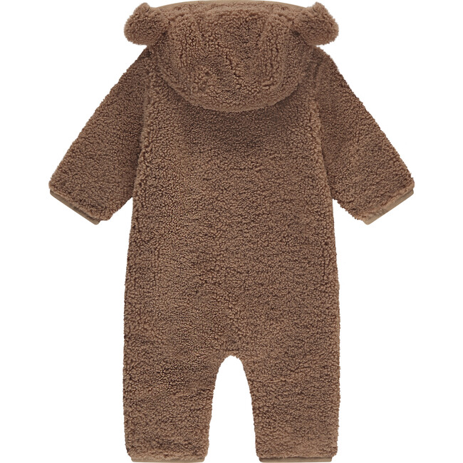 Soft Fleece Plush Teddy Romper, Cookie