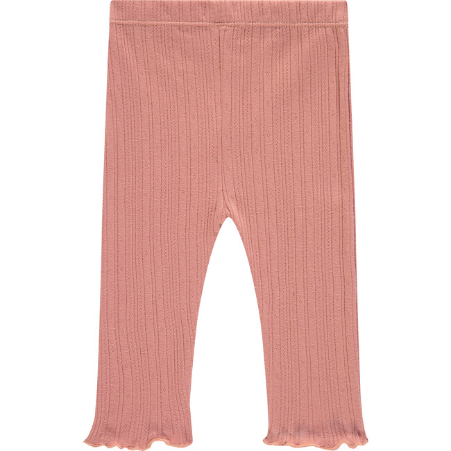 Pointelle Legging, Rouge