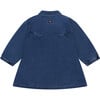 Long Sleeve Denim Dress, Medium Blue - Dresses - 2 - thumbnail