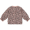 Leopard Print Sweatshirt, Blossom - Sweatshirts - 2