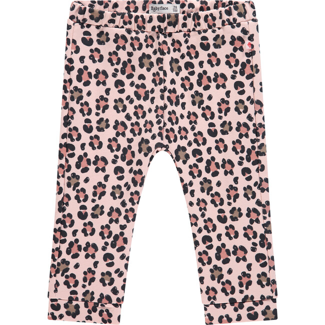 Leopard Print Sweatpant, Blossom
