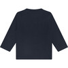 Henley Long Sleeve Sweatshirt, Night - Sweatshirts - 2 - thumbnail