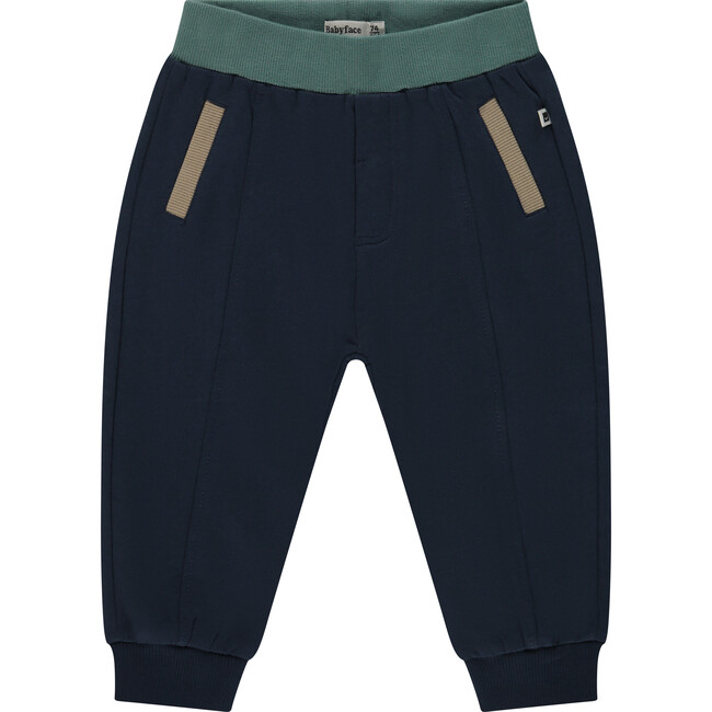 Colorblock Sweatpant, Dark Blue