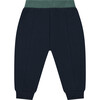 Colorblock Sweatpant, Dark Blue - Sweatpants - 2