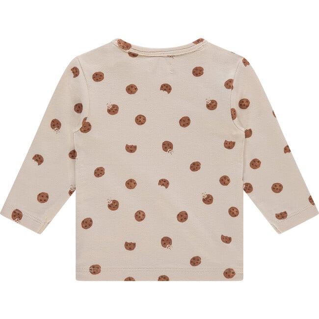 Cookie Print Long Sleeve, Snow