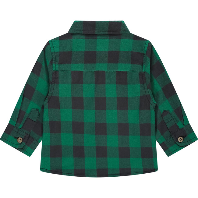 Check Button Up Shirt, Turtle