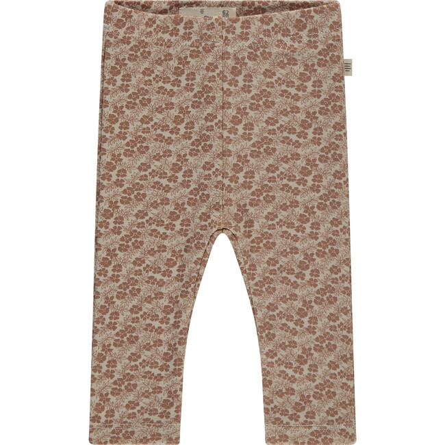 Allover Floral Legging, Cookie