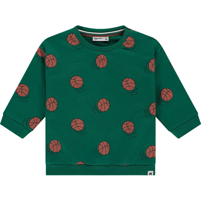 Allover Basketball Sweatshirt, Turtle