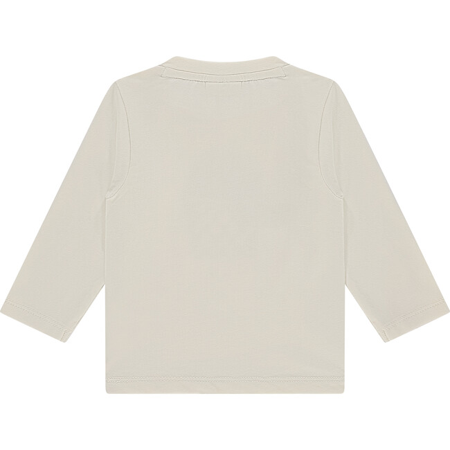 Basketball Graphic Long Sleeve, Creme