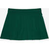 Varsity Green French Terry Pleated Skort Green - Skirts - 1 - thumbnail
