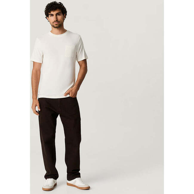 Vanilla Men's Pocket Tee White