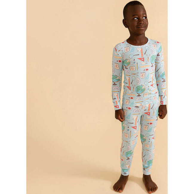 Steve Classic Pajama Set Blue