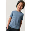 Slate Pocket Tee Blue - T-Shirts - 2