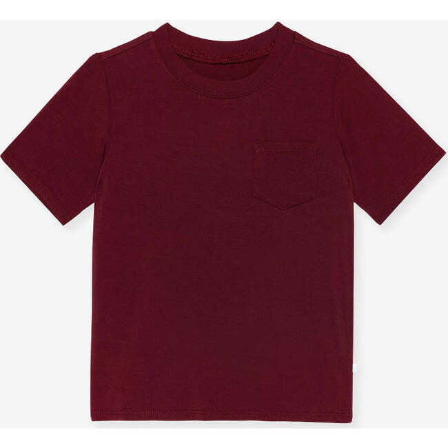 Sangria Pocket Tee Red