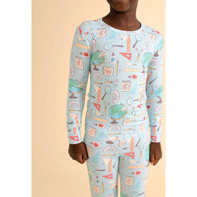 Steve Classic Pajama Set Blue - Pajamas - 3