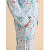 Steve Men's Luxe Pajama Pant Set Blue - Pajamas - 3