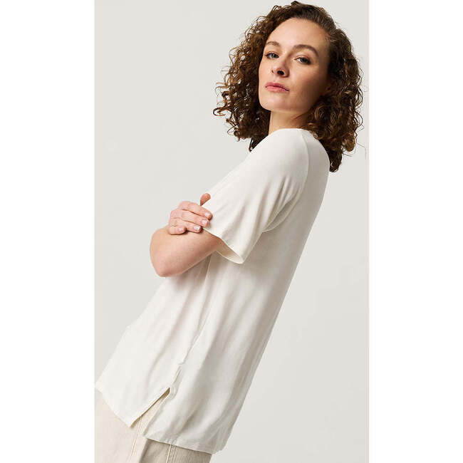 Vanilla Women's Loose Tee White