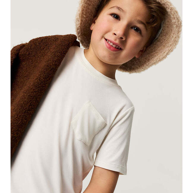 Vanilla Pocket Tee White - T-Shirts - 3