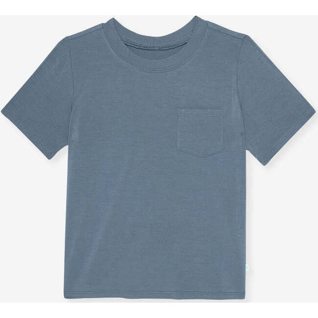 Slate Pocket Tee Blue