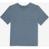 Slate Pocket Tee Blue - T-Shirts - 1 - thumbnail