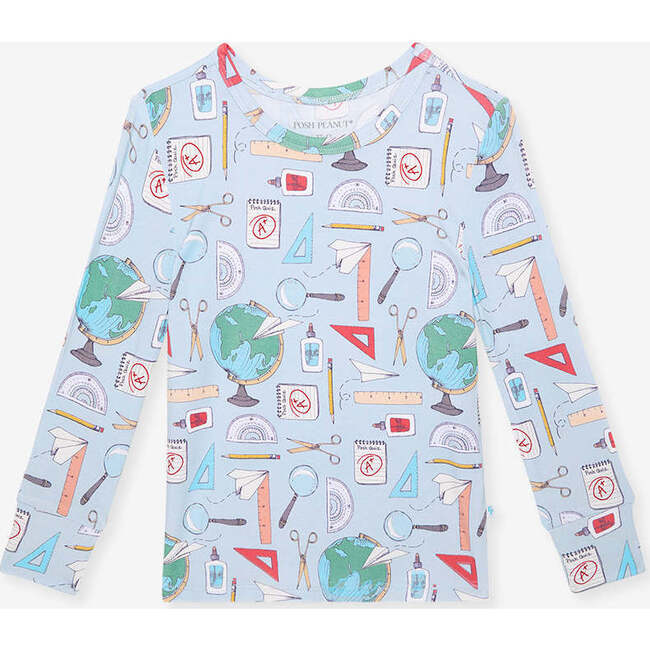 Steve Classic Pajama Set Blue - Pajamas - 4