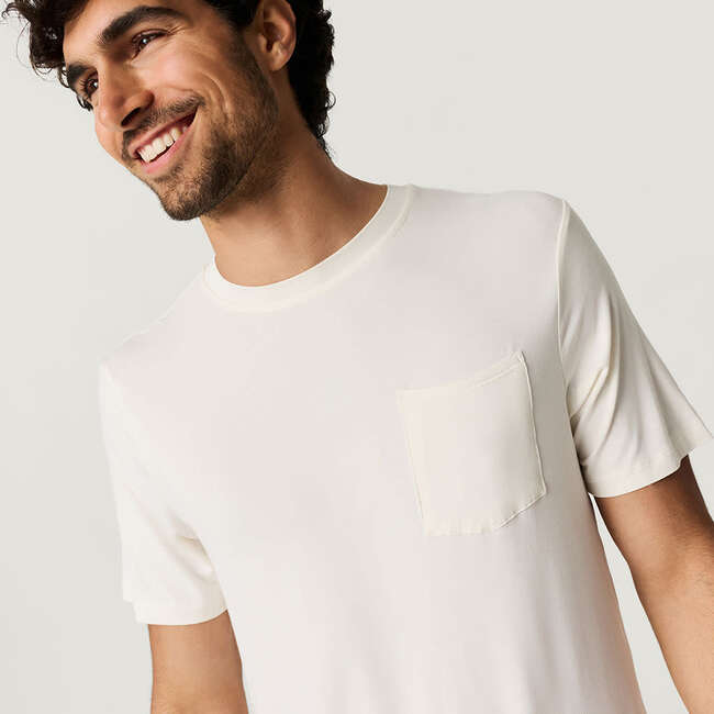 Vanilla Men's Pocket Tee White - T-Shirts - 3