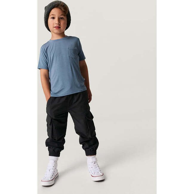 Slate Pocket Tee Blue - T-Shirts - 3