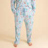 Steve Men's Luxe Pajama Pant Set Blue - Pajamas - 4