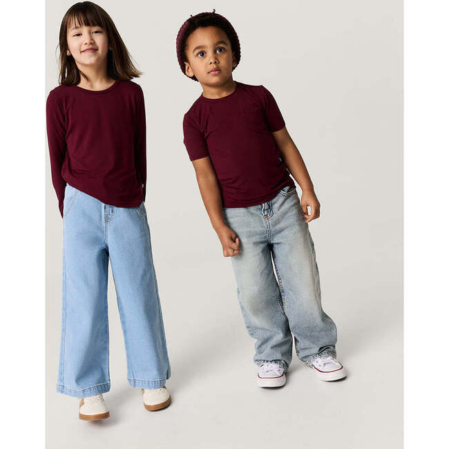 Sangria Classic Shirt Red - T-Shirts - 4