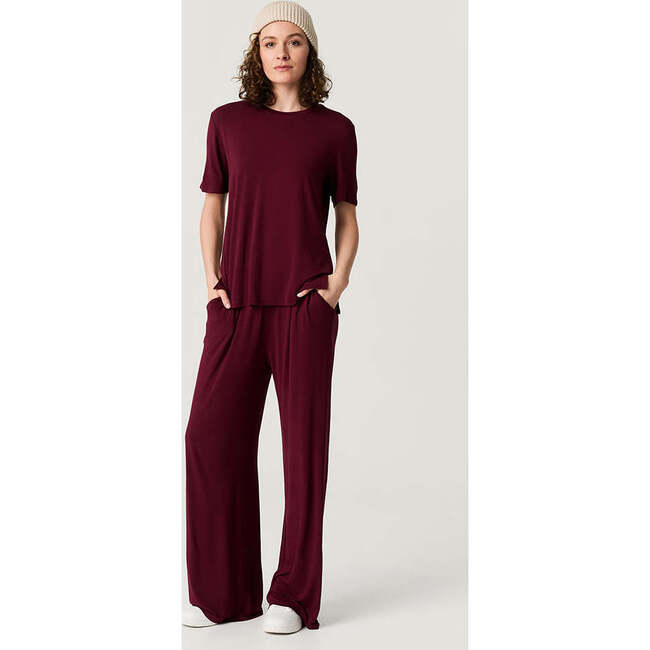 Sangria Women's Loose Tee Red - T-Shirts - 3