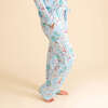 Steve Women's Luxe Pajama Pant Set Blue - Pajamas - 4 - thumbnail
