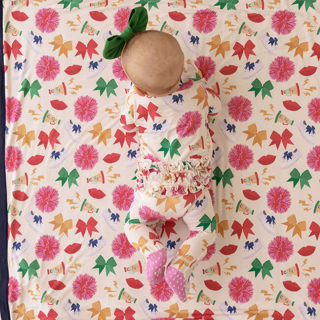 Sabrina Footie Ruffled Zippered One Piece Beige