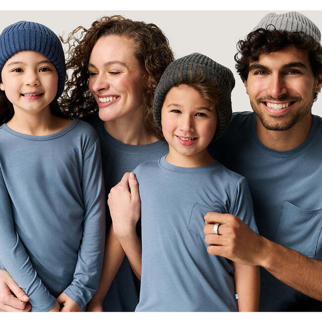 Slate Men's Pocket Tee Blue - T-Shirts - 6