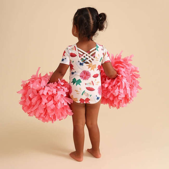 Sabrina Criss-Cross Leotard Beige - Leotard - 3