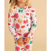 Sabrina Classic Pajama Set Beige - Pajamas - 3